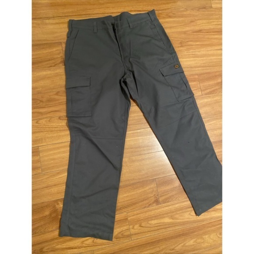 Steelguard Mens Work Pants 38/32 Green‎ Cargo Pockets       110